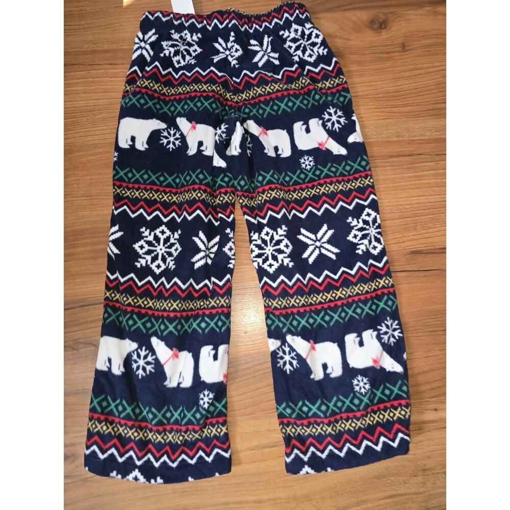 Jammies For Your Families Pajama Pants Size 6 Boys Fleece - Picture 2 of 4